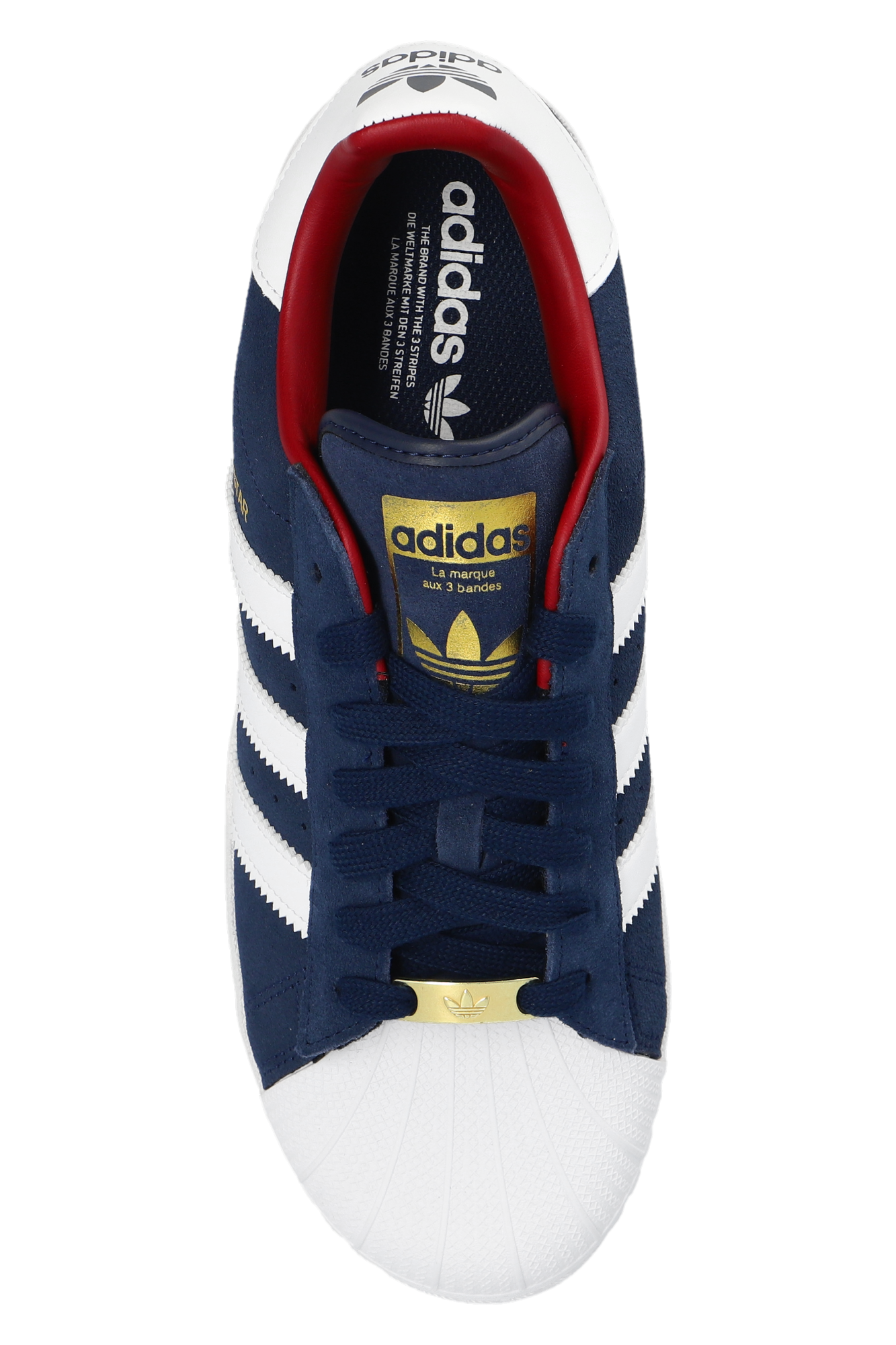 Navy shop blue superstars